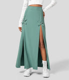 2-in-1 Maxi Casual Skirt