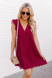 V-Neck Lace Romper