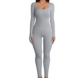 Snatched Long Sleeve Jumpsuit