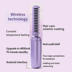 Wireless Portable Hair Straightener