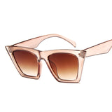 Cat Eye Sunglasses Women Square Oversized Shades