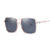 Vintage Square Retro Candy Pink Sunglasses