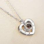 I Love You in 100 Languages" Projector Necklace