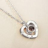 I Love You in 100 Languages" Projector Necklace