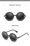 Vintage Round Gradient Sunglasses Shades