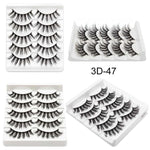 5 Pair 3D Faux eyelashes False Eyelashes