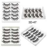 5 Pair 3D Faux eyelashes False Eyelashes