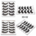 5 Pair 3D Faux eyelashes False Eyelashes