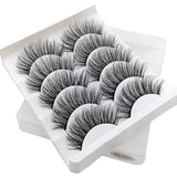 Feme 5 Pair 3D Hair False Eyelashes