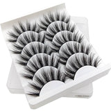 Feme 5 Pair 3D Hair False Eyelashes