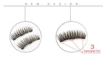 Cat Eye Magnetic eyelashes with 3 magnets