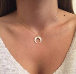 Crescent Moon Necklace